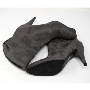 UNISA Black Suede 3.5" Heeled Bootie size 8M